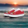 Monkey D. Luffy One Piece Custom Skate Shoes